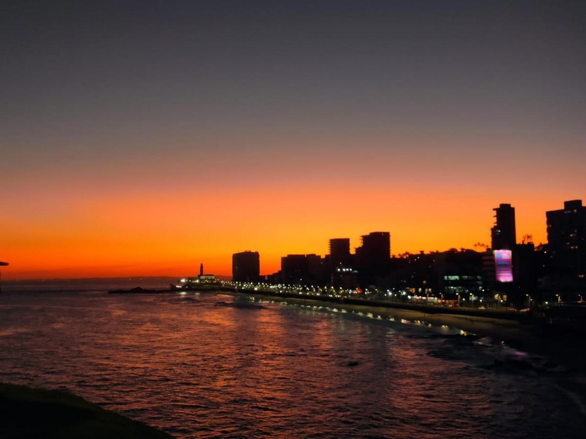Appartement Smart Farol Da Barra - Vista Mar Com Varanda Arejada à Salvador Extérieur photo