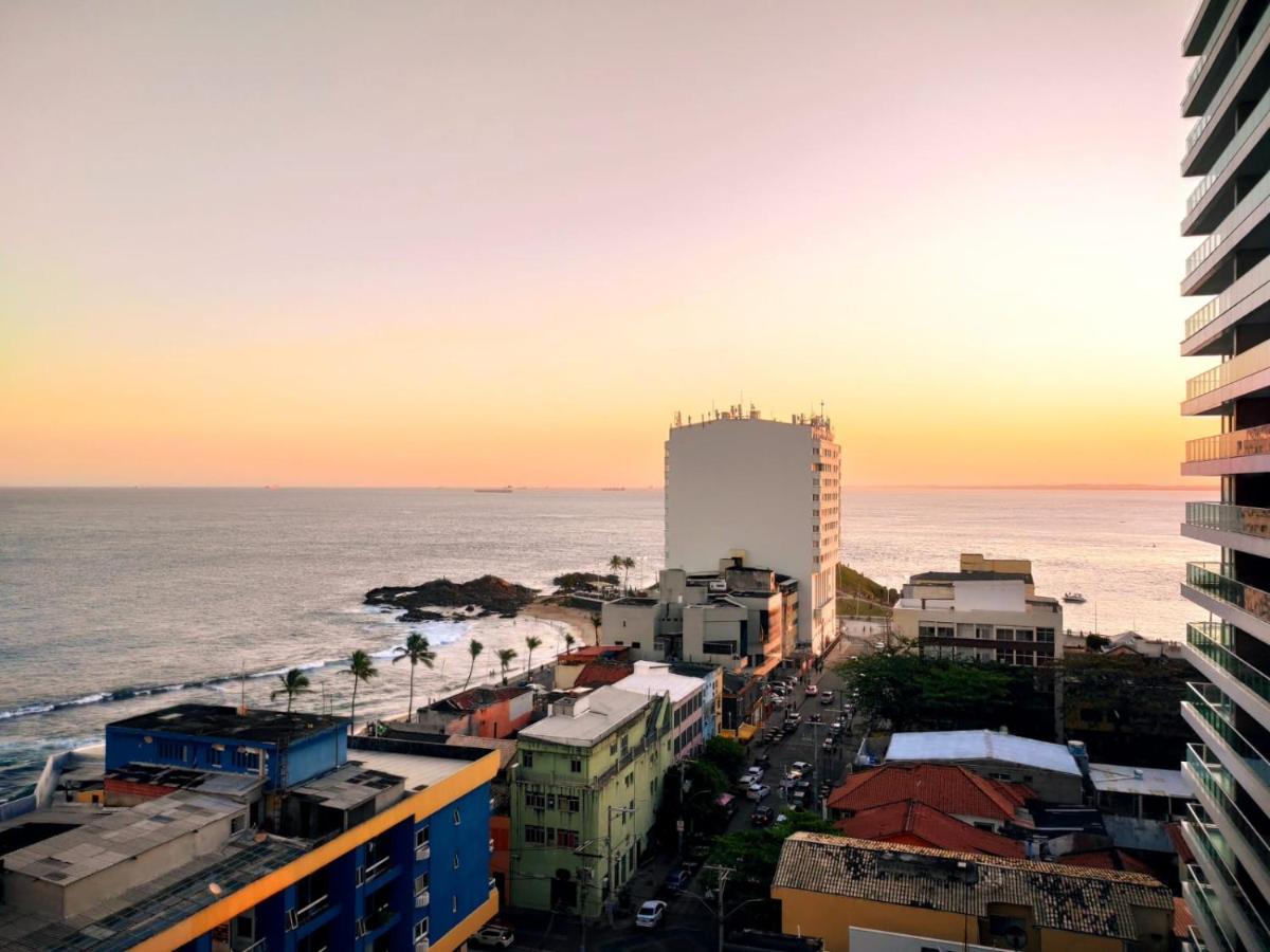 Appartement Smart Farol Da Barra - Vista Mar Com Varanda Arejada à Salvador Extérieur photo