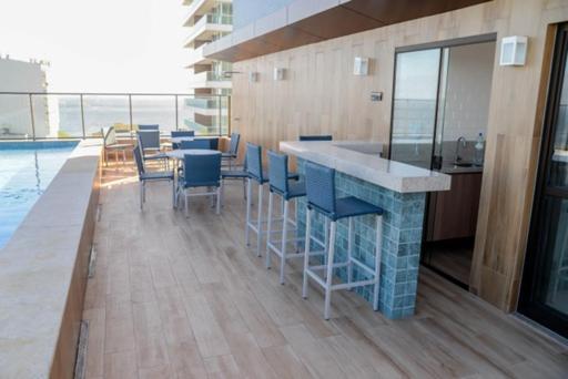 Appartement Smart Farol Da Barra - Vista Mar Com Varanda Arejada à Salvador Extérieur photo